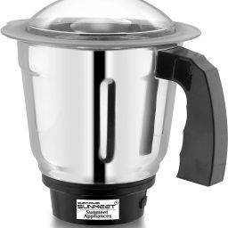 Dry Jar for Mixer Grinder Stainless Steel with Handle Aluminium Base SA17 Mixer Juicer Jar-picture-23