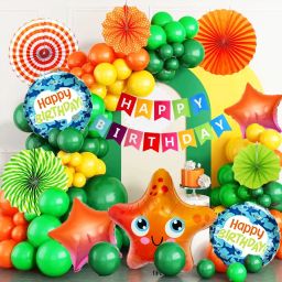 Fan, Balloon & 5-Piece Star Fish Set – Fun Activity Combo Pack for Kids-image-52