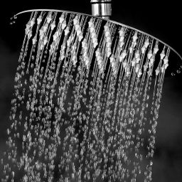 (6") 304 Stainless Steel Premium Round Overhead Shower Head (6 INCHES) Fixed Mount-20