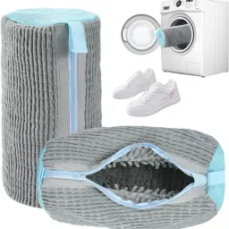 Shoe Washing Machine Bag - Set of 2 Shoe Washing Bags, 360° Deep Clean Laundry Trolley-image-84