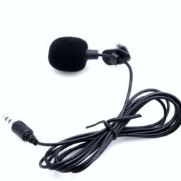 3.5mm Jack Plug Mini Clip On External Microphone Mic With Tie Collar Shirt Clip Microphone-20