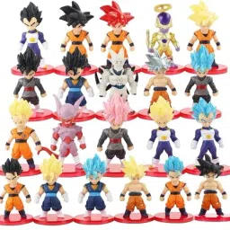 Dragon Ball Z Anime 21 Pcs Action Figure Anime Toy Set of Size 7-8 CM Figures-17