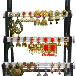 Premium | Display Stand | Bangle Stand | Bangle Hanging Stand | White | Jewellery Organizer-image-31