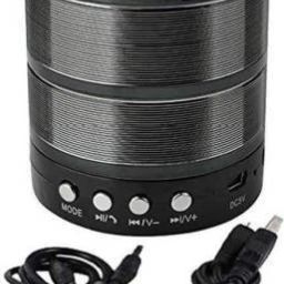 Worricow High Quality Portable WS-887 Mini Wireless Metal ,small speaker Body Stereo With LED Light 5 W Bluetooth Laptop/Desktop Speaker ,megabass speaker, music speaker blutooth speaker,small speaker 5 W Bluetooth Speaker-image-42