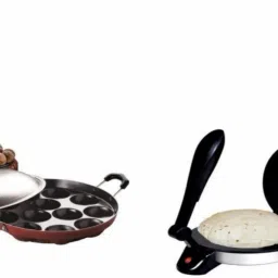 Combo you Idli Maker Non Stick Electric RT2 Roti and Khakra Maker-25