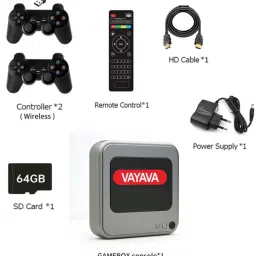 GARNER Android TV Console and set box G7 Retro Video Game Player Support WiFi 4K 64 GB 64 GB with CONTRA,MARIO BROS,SNOW,gt,BROS,MUSTAFA,DUCK HUNT ,CONTRA 1, 30000+ Games-16