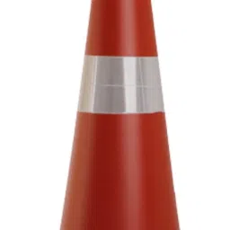 750mm PVC Blue Traffic Safety Cones with Reflective Strips Collar Emergency Sign-11
