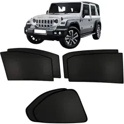 Side Window Sun Shade For Mahindra Thar-6