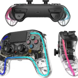 Kreo Mirage Wireless RGB Gaming controller gamepad For iOS, Android, PS4 and PC Bluetooth Gamepad-1