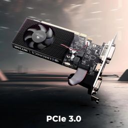 ZEBRONICS Zeb-GT740-4GD3 GDDR3 4 GB NVIDIA Chipset 128 bit 1333 MHz Graphics Card image 2