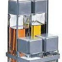Cubic Metalic Set, 4-Pieces, Stainless Steel, Salt, Pepper, Oil and Vinegar Set Sugar Sprinkler 50 gm-image-39