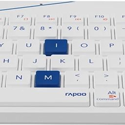 RAPOO 8000M MI White Bluetooth Tenkeyless Multi-device Keyboard Compatible with Desktop, Laptop, Mac image 5