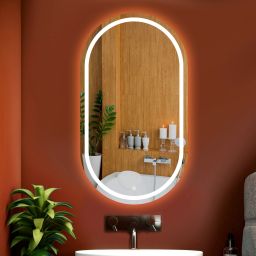 Decorative LED Wall Mirror for Bathroom Size 18x24 Inch Bathroom Mirror-15