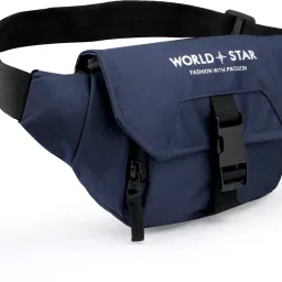 Worldstar Document Money Phone Belt Sport Bag for Men and Women travel waist bag navy Waist Bag for Men Women,Stylish Chest,Fanny Pouch,Belt Sport Bag Hiking,Trekking-image-68