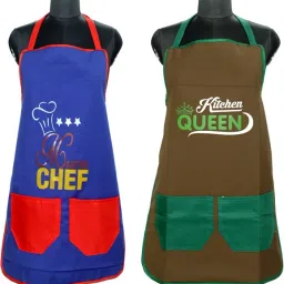 Cotton Home Use Apron - Free Size-image-0