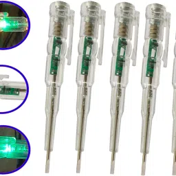 inditrust 5pc Electric Tester Pen for Electric current Testing Analog Voltage Tester image 4