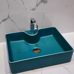 Premium Grade Ceramic's Square Design Table Top Wash Basin Table Top Basin Premium Grade Ceramic's Designer Table Top Wash Basin Table Top Basin-image-19