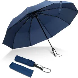 3 Fold with Auto Open and Close Umbrella for Women, Men & Child - 8Ribs Umbrella-image-51