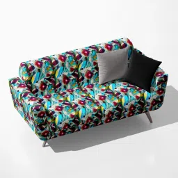 AZ5008101SOF_FB_RF_R-SP_D56^80_VL Abstract Circles, Strokes And Splashes Pattern Velvet Sofa Fabric Sofa Fabric-image-23