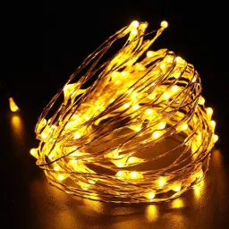 30 LEDs 3.05 m Gold Steady String Rice Lights-picture-2