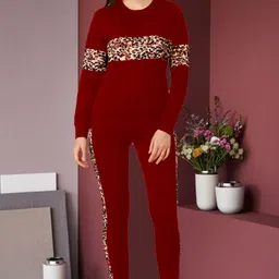 dtr fashion Animal Print Women Track Suit-picture-3