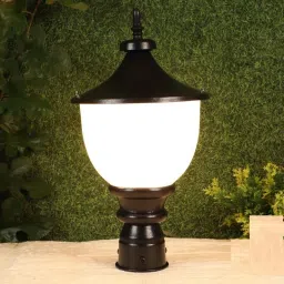 KIN-BLACK SAMRAT1 G/L Modern Shape Gate Light/Outdoor Light/Pillar Light for Outdoor Home, PACK OF 1 Gate Light Outdoor Lamp-image-67