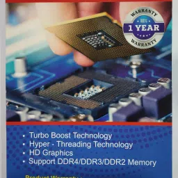 WDNET 3.7 GHz LGA 1151 Intel Core i3 6th Generation CPU Processor image 2