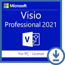 MICROSOFT Visio Professional 2021 (1 User, Lifetime Validity) Activation Key Card-picture-3