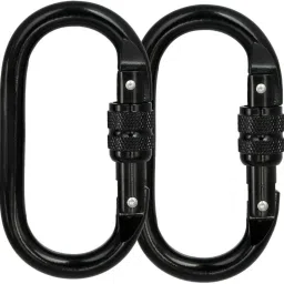 Alloy Steel O Shape Ring Locking Clips Suit For Rock Camping Climbing Outdoor Locking Carabiner-picture-20
