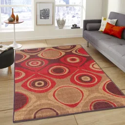 Multicolor Polyester Carpet-5