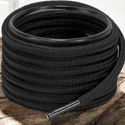 Royal Bird 6 BLACK OVAL SHOE LACE Shoe Lace-image-9