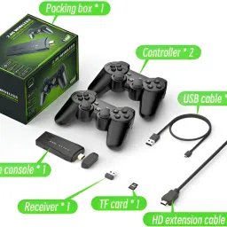 HG WORLD Retro Game Stick 2.4G Wireless Classic Video Game Portable Pocket Gaming ConsoleMotion Controller image 5