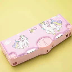 Stationery Baby Unicorn Box For Girls Magic Unicorn Pencil Box School Geometry Geometry Box-image-85