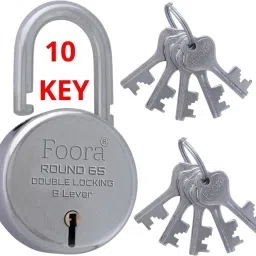 Round 65mm with 10 Keys, ( LIMITED EDITION ) Padlock-23