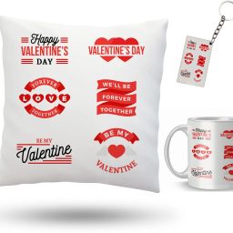 Cushion, Mug, Keychain Gift Set-16