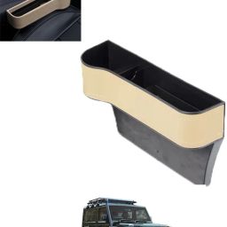 Universal Beige Side Seat Organizer For Vehicle-01 Car Side Seat Catcher-21