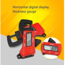 high q DIGITAL THICKNESS GAUGE 0-12MM RANGE 0-12mm Lightweight Portable Digital Display Thickness Gauge Caliper Meter Digital Caliper image 2