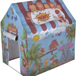 Jungle Tent for Kid Fire Proof Light Weight and Jambo Zoo Tent House for Kid Zoo Animal Play Tent-6