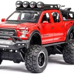 Diecast Pickup Truck Raptor 6x6 Toy Car Scale Model,Pull Back Vehicles-21