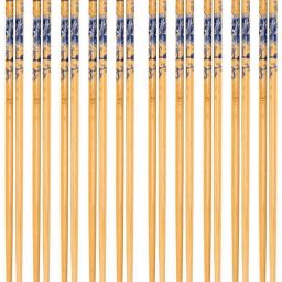 Eating, Decorative, Training Wooden Chinese, Japanese, Korean, Vietnamese Chopstick-image-1