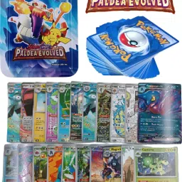 Pokemon New Scarlet & Violet Paldea Evolved 42 Cards Pack in Attractive Tin Box-image-50
