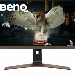 BenQ EW 71.12 cm (28 Inch) UHD LED Backlit IPS Panel Premium HDR10 Bezel-Less with Remote Control, Premium Sound with treVolo 3Wx2 Speakers, 90% DCI-P3, HDMI, DP, USB-C with 60W PD Monitor (EW2880-B)-image-42