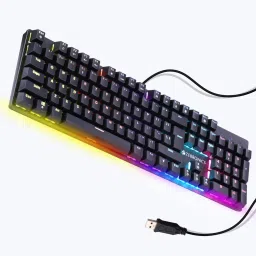 ZEBRONICS Nitro Plus Mechanical keyboard with RGB Light Wired USB Standard Multi-device Keyboard Compatible with Desktop, Laptop, Mac-17