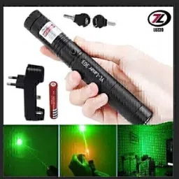 luzzo 8000 Hours Continuous Working Rechargeable 5 Mile Laser Pointer image 2