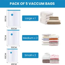 5Pack Vacuum Compression Storage Bags With Pump,Space Saver Sealer Bag P289 Travel Storage Vacuum Bags-image-43