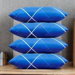 LUXURY Polyester Fibre Abstract Sleeping Pillow Pack of 4-image-38