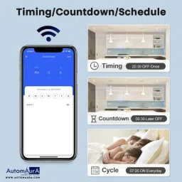 Smartlife AUTOMAURA WiFi Fan Speed Control Smart Switch image 2