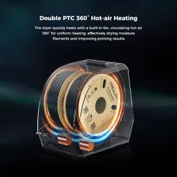 wol3d Creality Space Pi Filament Dryer Plus Dual Roll Capacity,Filament Dryer Box Extruder image 3