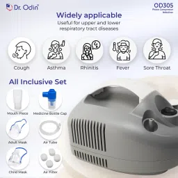 Dr.Odin OD-305 Compressor Nebulizer with Low Noise, Strong Working Air Flow Nebulizer image 4