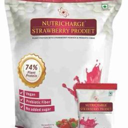 Strawberry Prodiet With( Prebiotic Fibre) Plant Protein No Added Sugar Plant-Based Protein-image-69